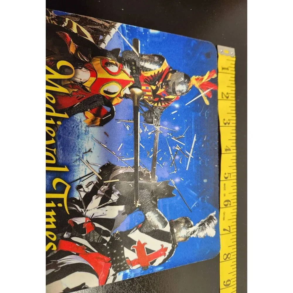 Medieval Times Dinner & Tournament Mousepad - Knights jousting - soft‎ pad